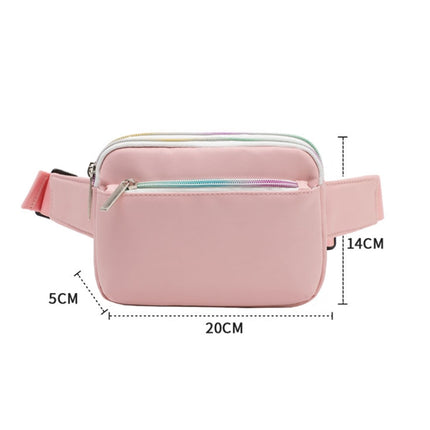 TINTAT T2016 Casual Lightweight Mini Sports Phone Waist Bag(Pink)-garmade.com