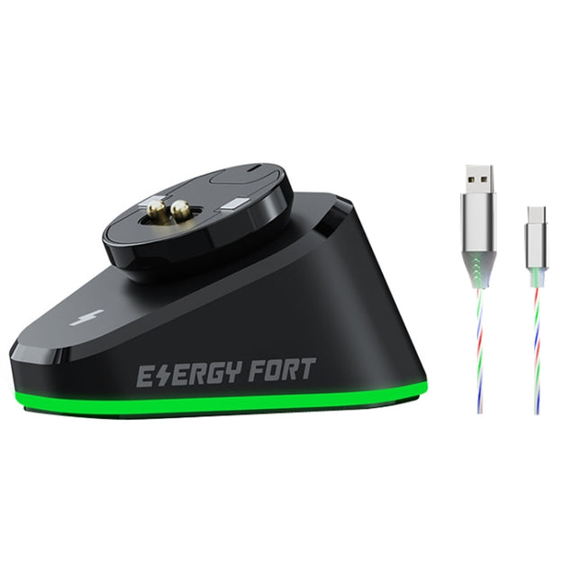 For Logitech G502 / GPW1 / 2 Wireless Mouse Charging Dock Stand Black Stream-garmade.com