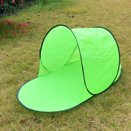Single Leisure Sunscreen Tent Wire Tent Beach Tent, Color: Green-garmade.com