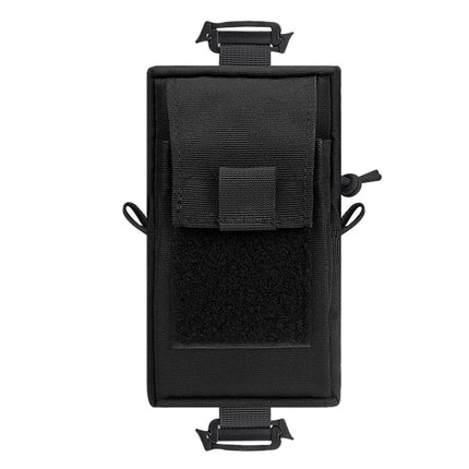 H249 Outdoor Equipment Shoulder Strap Attachment Bag Multi-Functional Sports Waist Bag(Black)-garmade.com