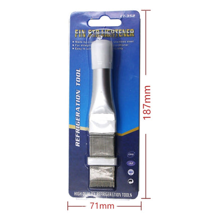 Air Conditioner Fin Cleaning Tool Coil Comb Folding Brush-garmade.com