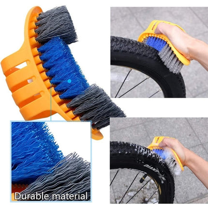 Bike Chain Washer Cleaner Kit Maintenance Tool,Specification: 7 In 1-garmade.com