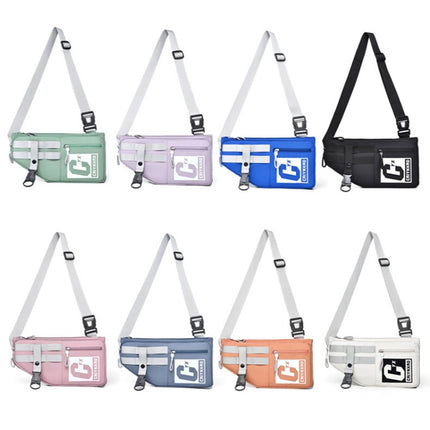 2502 Multi-pocket Large-capacity Sports Single-shoulder Bags(Pink)-garmade.com