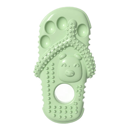 Pet Toys TPR Slippers Teeth Cleaning Dog Toys(Matcha Color)-garmade.com