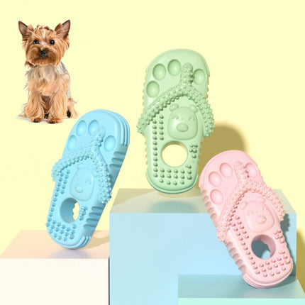 Pet Toys TPR Slippers Teeth Cleaning Dog Toys(Sky Blue)-garmade.com