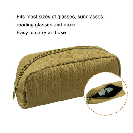 H-11 Travel Riding Glasses Bag Sunglasses Box(Green)-garmade.com