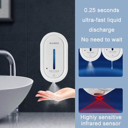 Kuaierte Automatic Induction Dripping Sterilizer Wall Mounted Soap Dispenser, Color: K4503 Black-garmade.com