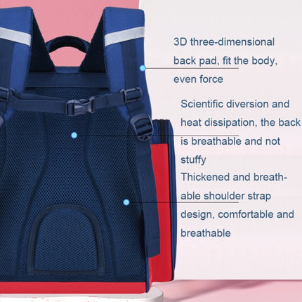 Top Bear S8988 Large-capacity Load-reducing Children Backpack, Size: S (Royal Blue)-garmade.com