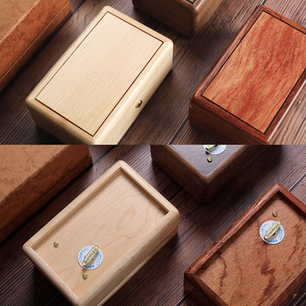 Wooden Jewelry Storage Music Box with Photo Frame Function, Spec: Rosewood+Ring Flannel-garmade.com