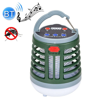 Bluetooth Audio USB Charging Lighting Mosquito Trap(W881 Green)-garmade.com