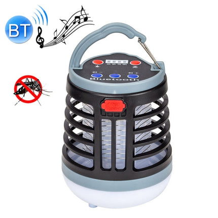 Bluetooth Audio USB Charging Lighting Mosquito Trap(W881 Black)-garmade.com