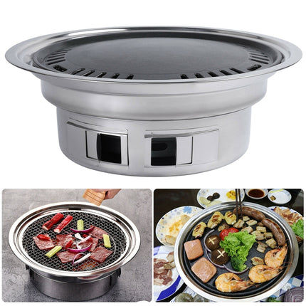 Home Multifunctional Adjustable Fire Barbecue Grill, Size: S (Grill Net)-garmade.com