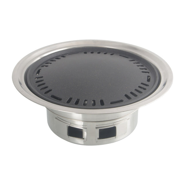 Home Multifunctional Adjustable Fire Barbecue Grill, Size: L (Grill Pan)-garmade.com