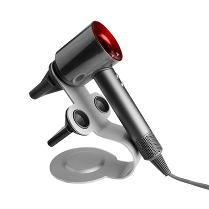 Punch Free Standing Hair Dryer Stand For Dyson 002 Silver-garmade.com