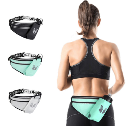 CAN FLY YIPINU Outdoor Fitness Water Bottle Mobile Phone Storage Waist Bag(Black)-garmade.com
