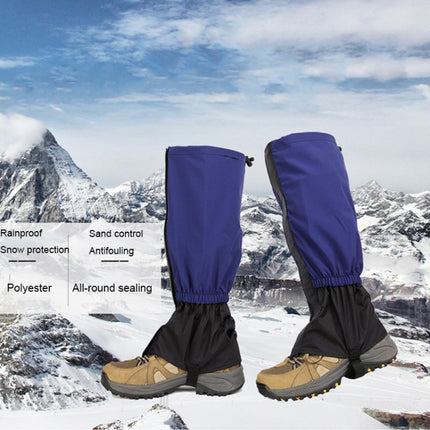 Outdoor Snow Desert Sand-proof Waterproof Foot Cover, Spec: Standard (Royal Blue)-garmade.com