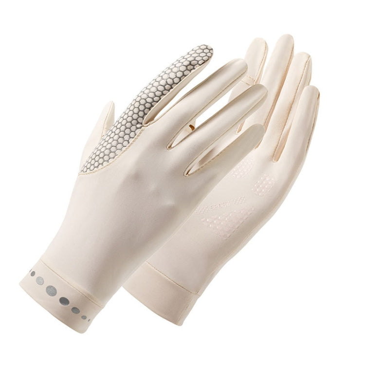 Summer Ice Sleeves Silk Sunscreen Thin Outdoor UV Protection Open Finger  Gloves - China Touch Screen Gloves price