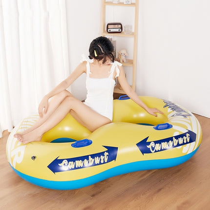 CAMEBUST Two People Swimming Ring Couple Girlfriends Floating Ring Floating Row 160 x 110cm-garmade.com