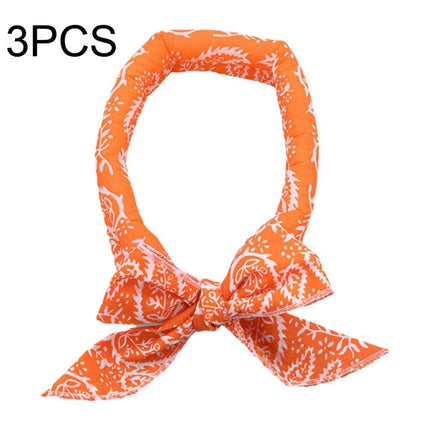 3 PCS Summer Cooling Bandana Neck Wraps Scarf For Women Men Kids Pet, Color: Yellow Leaves-garmade.com