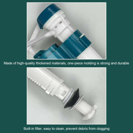 JD-J208 Flush Toilet Retractable Water Inlet Valve(Blue)-garmade.com