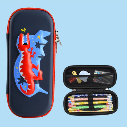 Uime EVA 3D Multi-compartment Pencil Case Stationery Box Children School Supplies(Red Dragon)-garmade.com