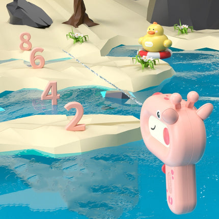 2 PCS Outdoor Splashing Cartoon Water Spray Toy For Children(Pink Giraffe)-garmade.com