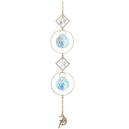 5 PCS Sun Star Moon Garden Crystal Ornament(No. 1)-garmade.com