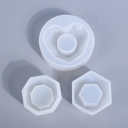 DIY Crystal Drop Glue Silicone Mold For Making Fragrant Candle Pot(249-3)-garmade.com