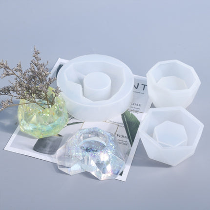 DIY Crystal Drop Glue Silicone Mold For Making Fragrant Candle Pot(249-3)-garmade.com