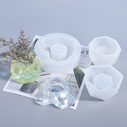 DIY Crystal Drop Glue Silicone Mold For Making Fragrant Candle Pot(249-1)-garmade.com