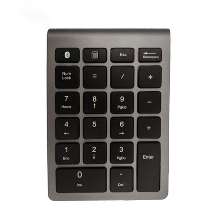 BT304 22 Keys Laptop Mini Wireless Keyboard, Spec: Bluetooth (Gray)-garmade.com