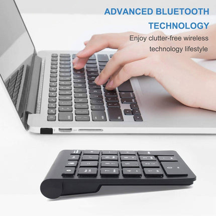 BT304 22 Keys Laptop Mini Wireless Keyboard, Spec: 2.4G (Gold)-garmade.com