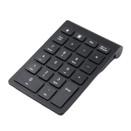 BT304 22 Keys Laptop Mini Wireless Keyboard, Spec: 2.4G (Silver Black)-garmade.com