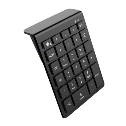 BT302 28 Keys Laptop Mini Wireless Keyboard, Spec: Bluetooth (Black)-garmade.com