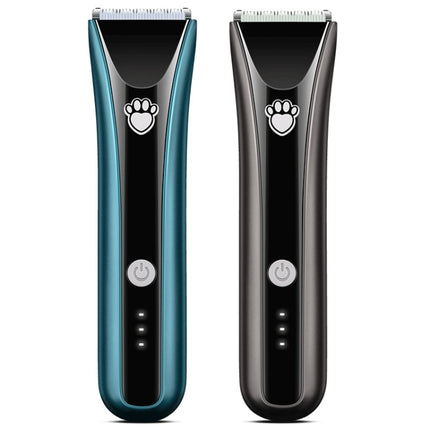 Waterproof Pet Shaver Dog Electric Hair Clipper, Specification: Package 1(Gray)-garmade.com