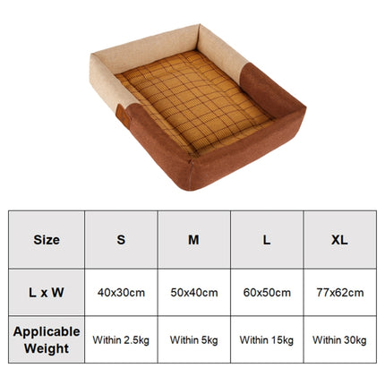 YD-XD03 Summer Pet Breathable Cooler Mat Pet Bed, Size: 60x50cm(Rabbit)-garmade.com