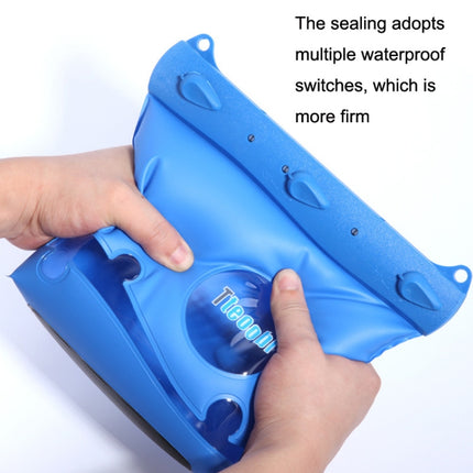 Tteoobl One-Shoulder Crossbody Drifting Diving Bag Waterproof Sundries Storage Bag, Size: Small (Blue)-garmade.com