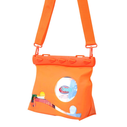 Tteoobl One-Shoulder Crossbody Drifting Diving Bag Waterproof Sundries Storage Bag, Size: Large (Orange)-garmade.com