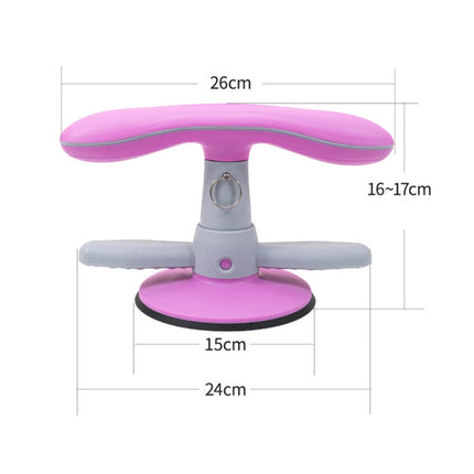 Suction Cup Sit-up Aid Abdominal Fitness Device(Pink)-garmade.com