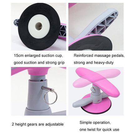 Suction Cup Sit-up Aid Abdominal Fitness Device(Pink)-garmade.com