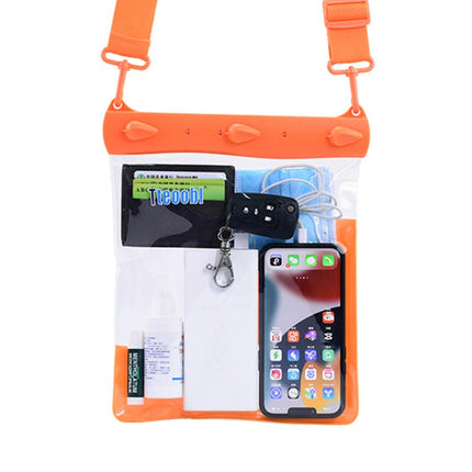 Tteoobl T-019A Sundries Storage Bag Phone Waterproof Shoulder Messenger Bag, Size: One Code(Orange)-garmade.com