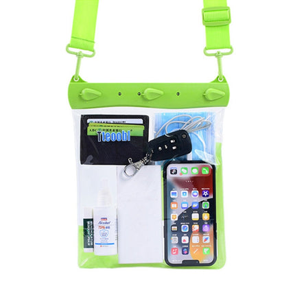 Tteoobl T-019A Sundries Storage Bag Phone Waterproof Shoulder Messenger Bag, Size: One Code(Green)-garmade.com