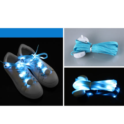 1 Pair LED Light-up Shoelace Stage Performance Luminous Shoelace,Color: Blue-garmade.com