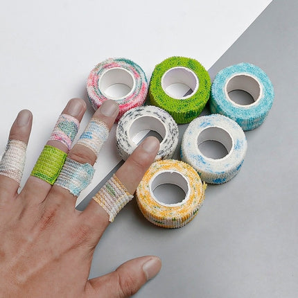 20 PCS Easy Tear Writing Protect Finger Bandage, Color Random Delivery, Size: 2.5cm x 4.5m(Printing)-garmade.com
