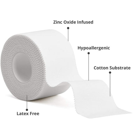 Sports Tape Hand and Foot Protection Fixation Bandage, Size: 25mm x 9.1m(White)-garmade.com