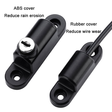 Children High-rise Anti-fall Safety Lock Window Push Limiter, Color: Black (Thick)-garmade.com