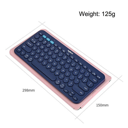 K380 Collection Bag Light Portable Dustproof Keyboard Protective Cover(Light Pink)-garmade.com
