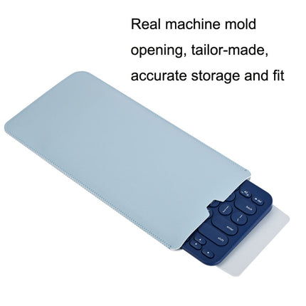 K380 Collection Bag Light Portable Dustproof Keyboard Protective Cover(Light Blue)-garmade.com