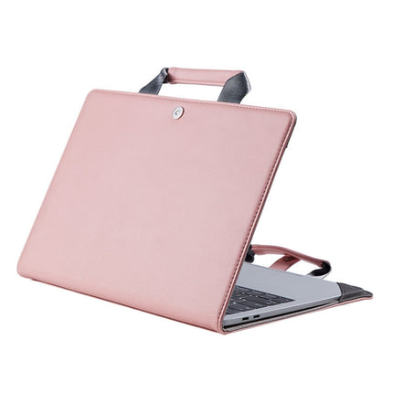 Laptop Bag Protective Case Tote Bag For MacBook Pro 15.4 inch, Color: Pink-garmade.com