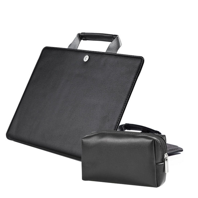 Laptop Bag Protective Case Tote Bag For MacBook Pro 15.4 inch, Color: Black + Power Bag-garmade.com